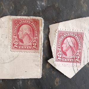2 cent Washington stamp